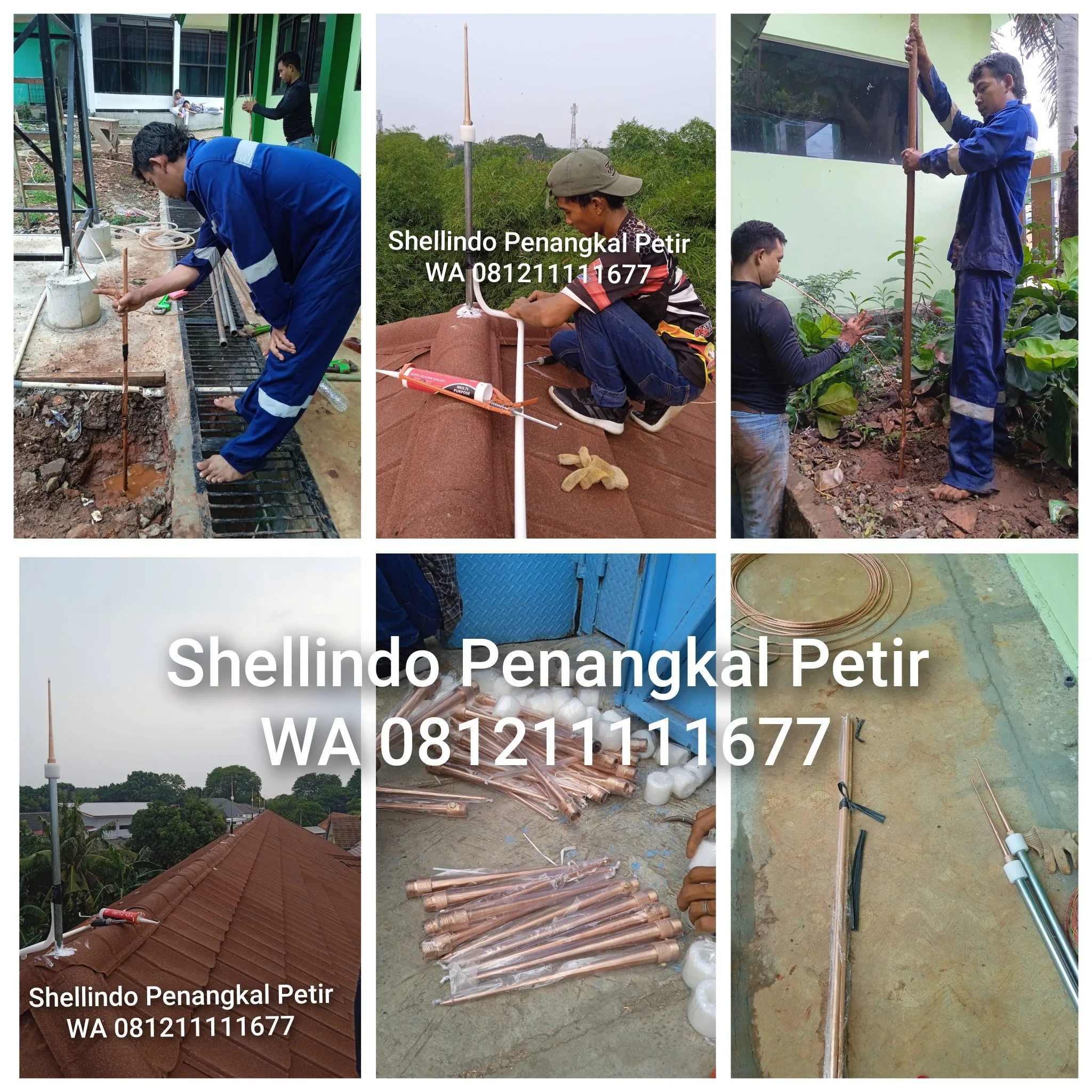 Kelompokan Pakarnya Jasa Pasang Penangkal Petir Cilamaya Kulon