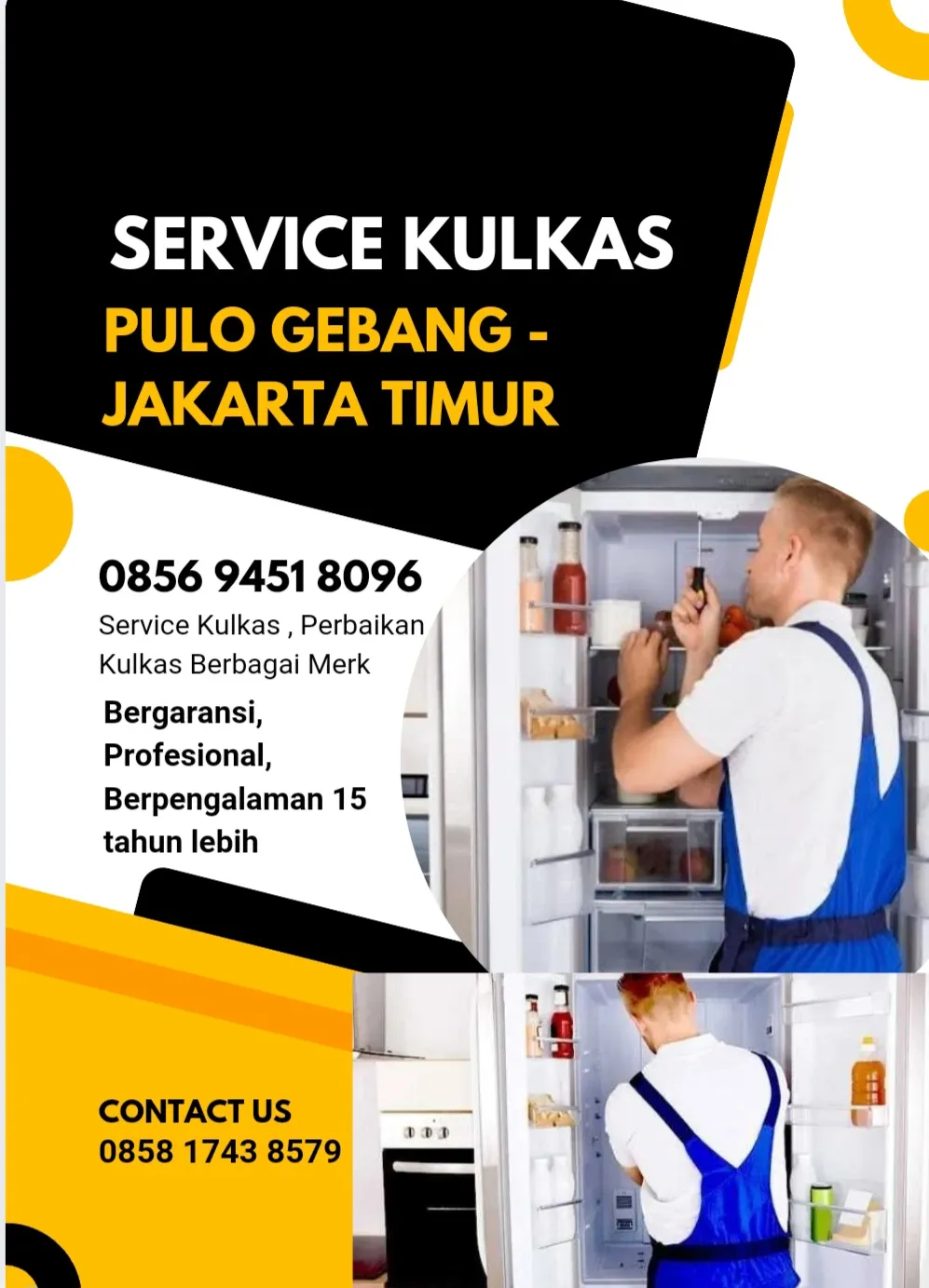 Service Kulkas Daerah Pulo Gebang Jakarta Timur
