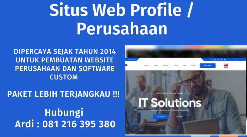 Jasa Pembuatan Website Company Profile di Sidoarjo