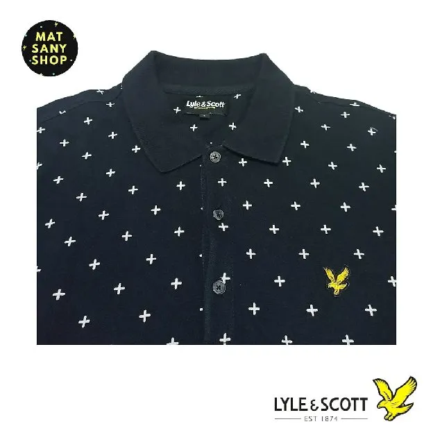Kemeja Kaos Lengan Pendek Polo Shirt Lyle and Scott Vintage