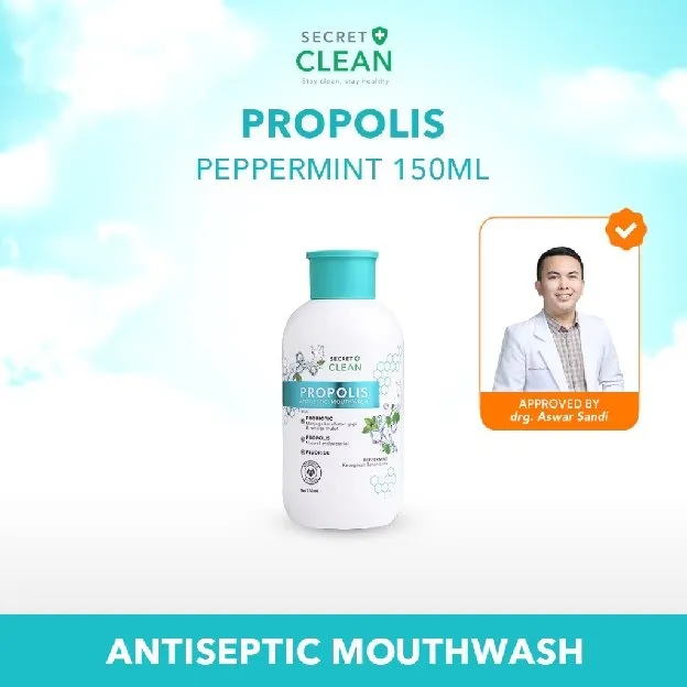 Secret Clean Paket Propolis Antiseptic Mouthwash