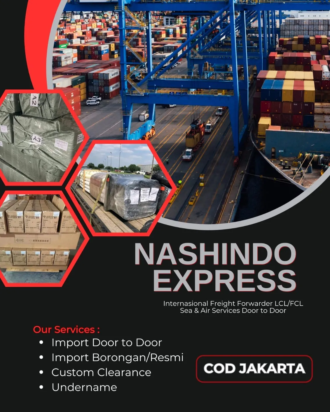 Jasa Import China - Jasa Borongan All In - Jasa Door to Door - Nashindo Express