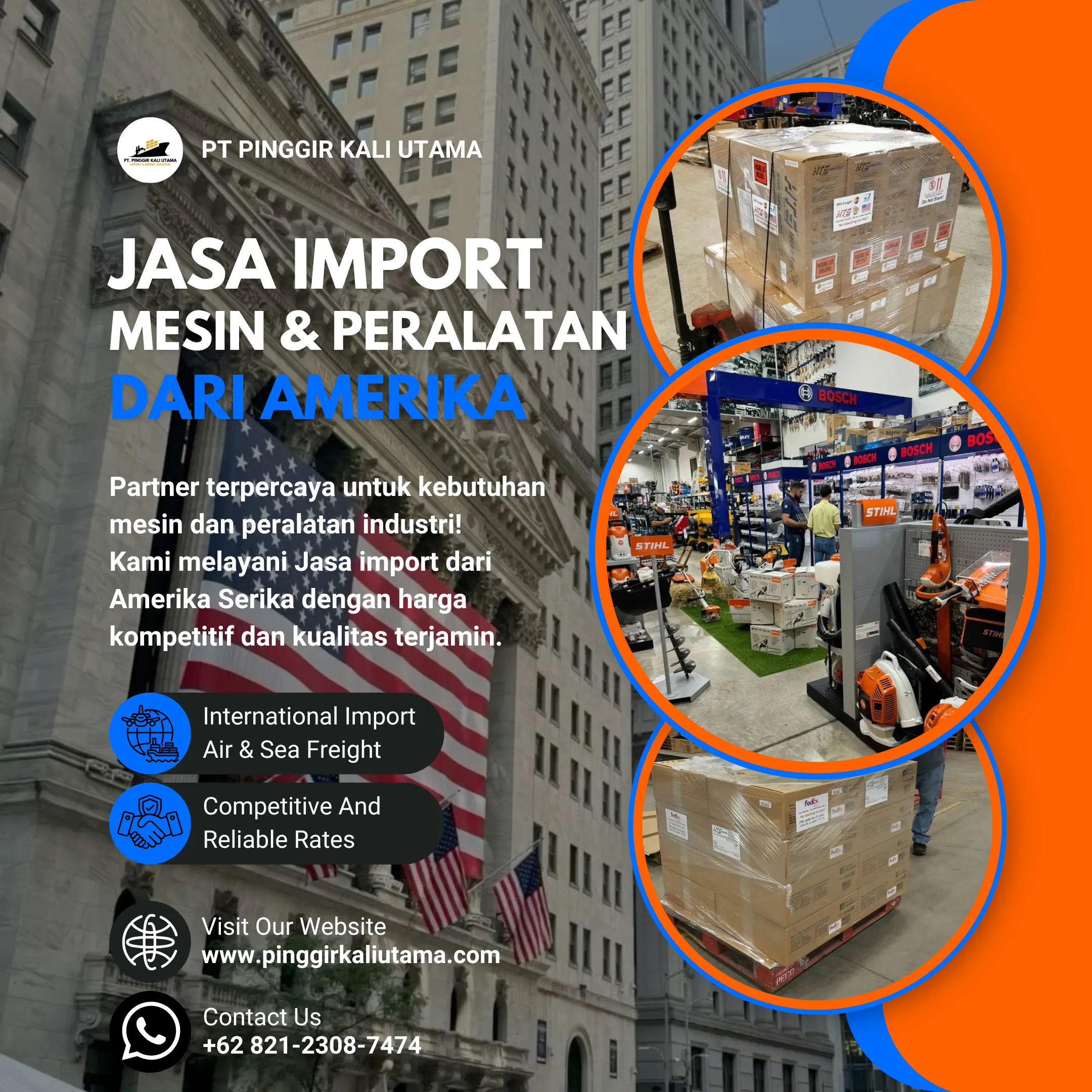Jasa Import Mesin Dan Peralatan