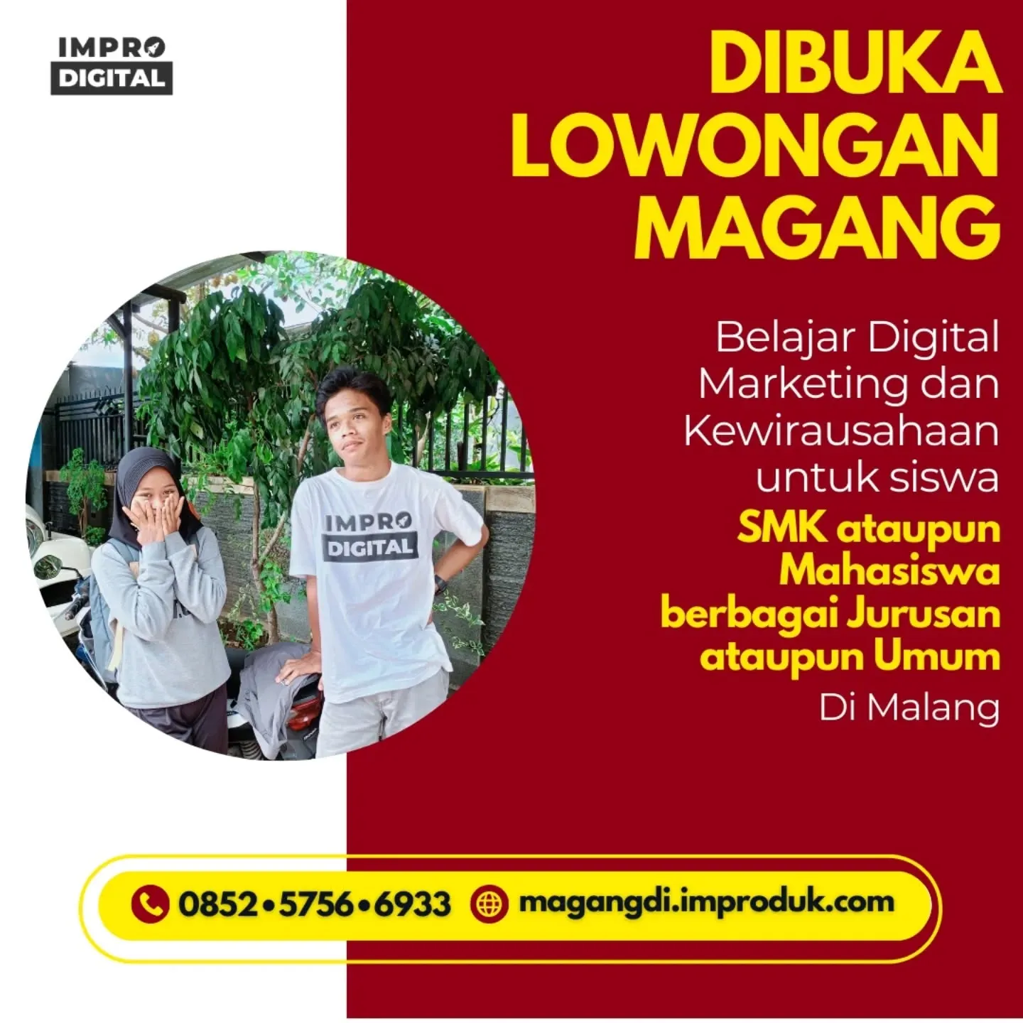 Tempat PKL Bisnis Digital di Blimbing