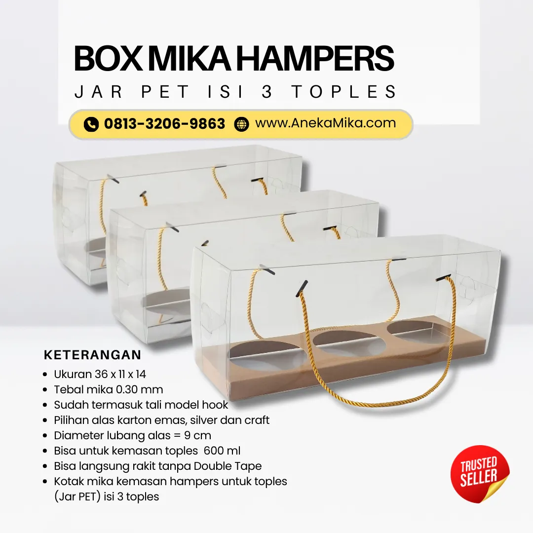 Grosir Box Mika Dessert Surabaya