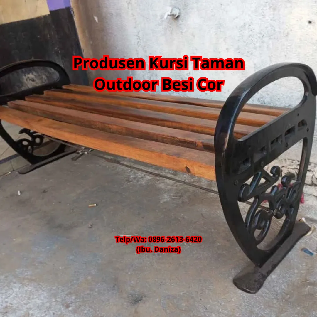 Kursi Taman Outdoor Besi Cor Bebandem Kab. Karangasem Bali