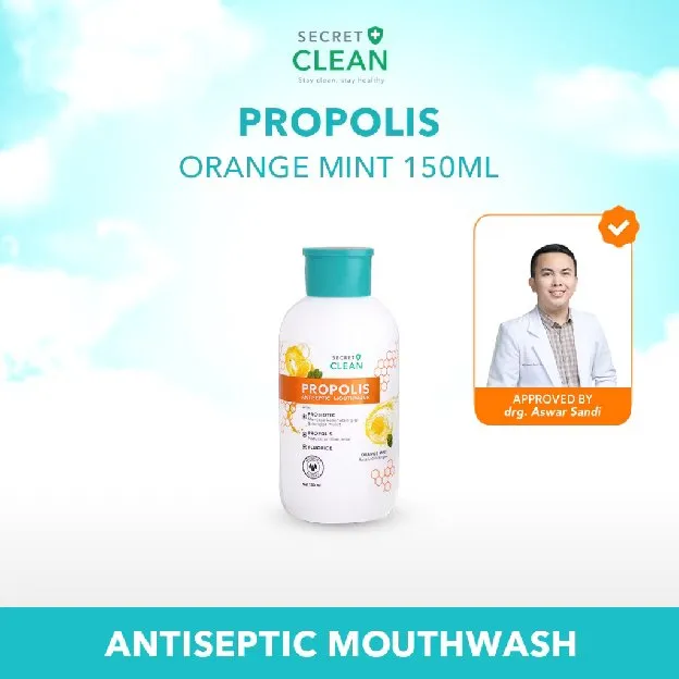 Secret Clean Paket Propolis Antiseptic Mouthwash