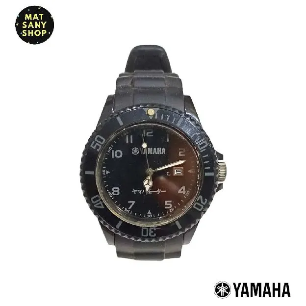 Jam Tangan Analog Vintage Official Merchandise Yamaha Jadul Lawas