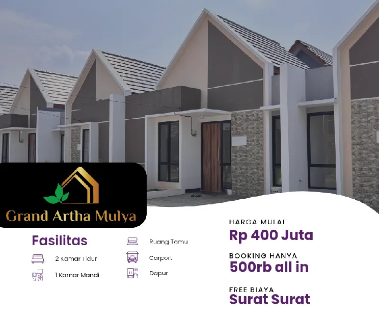 RUMAH ANTI BANJIR DI CISAUK, HARGA MULAI 393JUTAAN