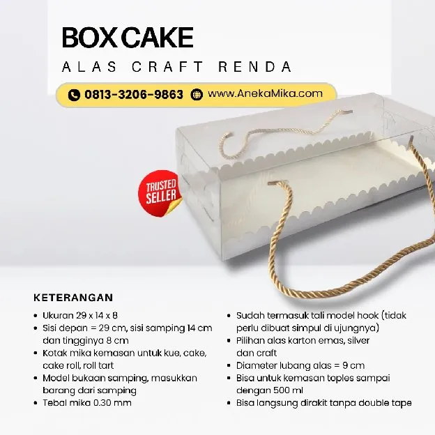 Grosir Mika Bulat Untuk Puding Surabaya