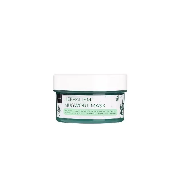Scarlett Whitening Herbalism Mugwort Mask Seriously Soothing & Hydrating Gel Mask berry mask MASKER
