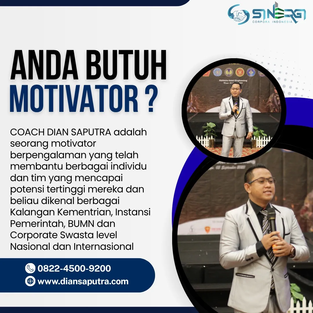 konsultan leadership Banyuwangi, Terpercaya & Solutif, Dian Saputra