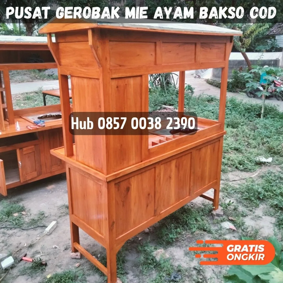 Ahli Rombong gerobak mie ayam harga Kec Ponorogo Ponorogo Bayar COD Free Ongkir