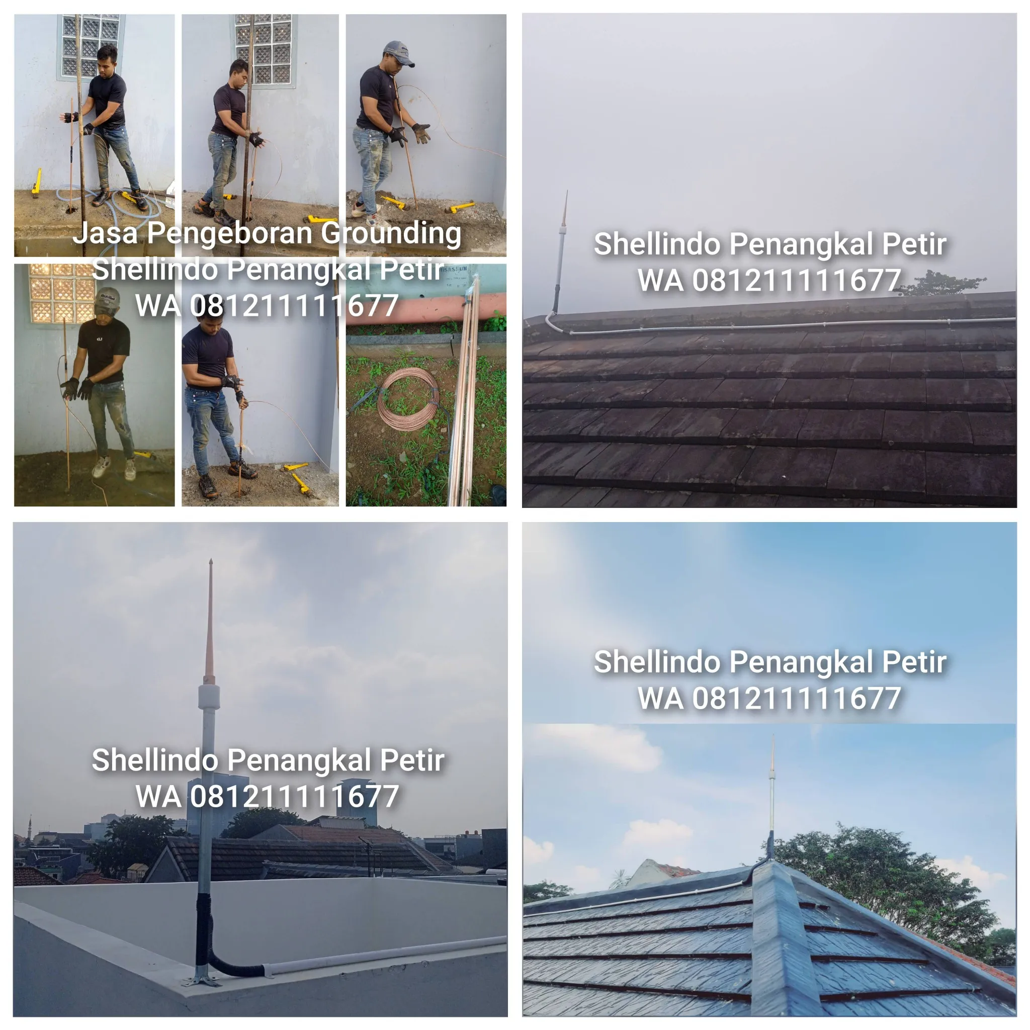 Original Bare Copper Jasa Pasang Penangkal Petir Di Jayakerta