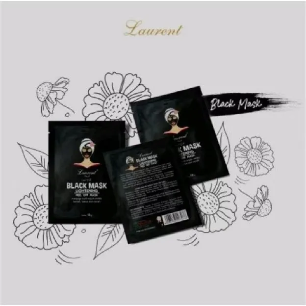 Masker Komedo Black Mask Laurent Peel Of Mask