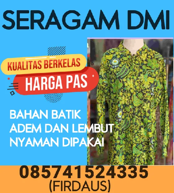Pusat grosir batik Baju batik DMI wanita Barito Utara Tana Tidung Raudhah Batik Pekalongan