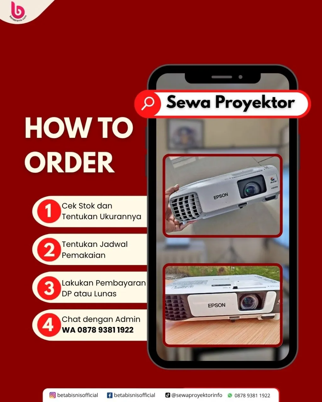 Sewa Proyektor Untuk Acara Pameran Startup Kreatif