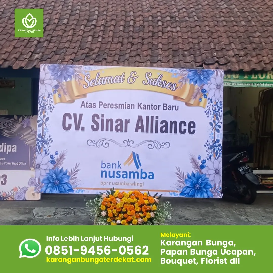 Toko Karangan Bunga Anggrek Malang