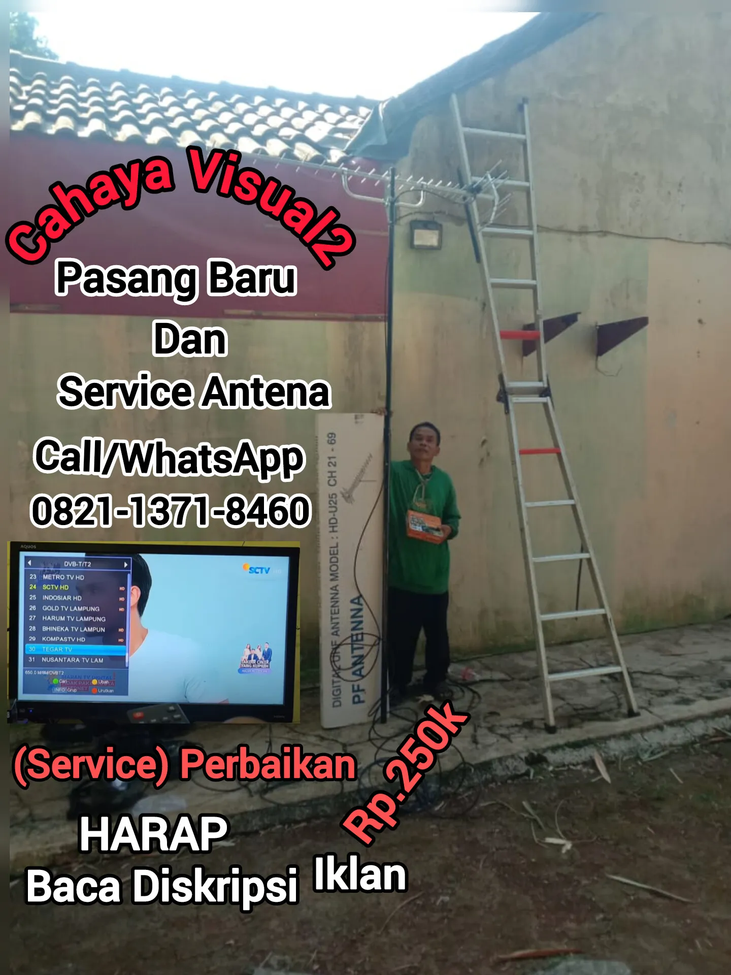 Toko elektronik Termurah Pasang Dan Service Antena Tv Rawa Lumbu, Bekasi