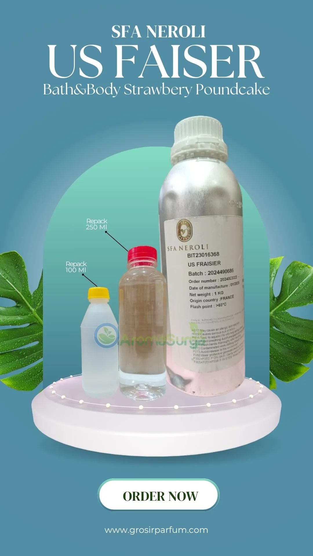 Grosir Bibit Parfum SFA Neroli Rokan Hilir