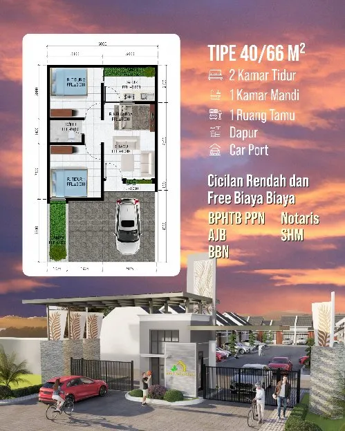 RUMAH DIJUAL GRAND ARTHA MULYA DEKAT STASIUN CISAUK TOL SERBARAJA BSD