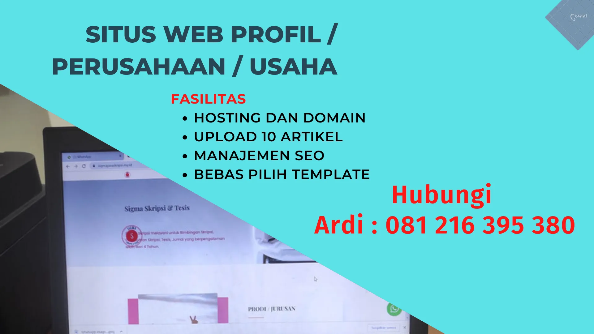 Jasa Pembuatan Website Company Profile di surabaya