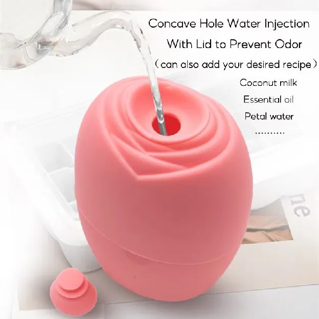 Ice Facial Massager dan Ice Facial Roller Wajah food grade untuk Kulit Lebih Kencang dan Kencang