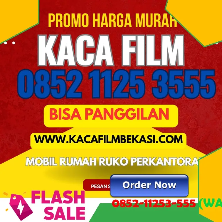 kaca film mobil bekasi Hitam Riben Termurah