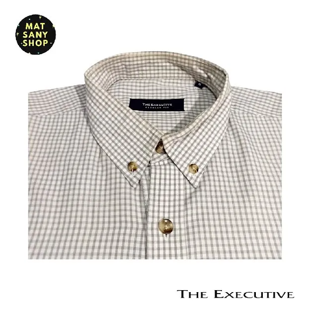Kemeja Lengan Pendek The Executive Origin Formal Kasual