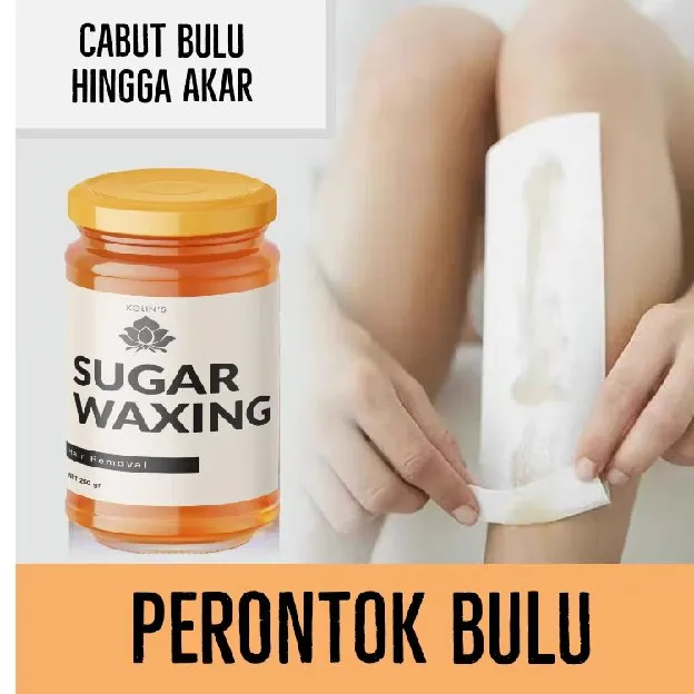 SUGAR WAX - WAXING - COLD WAX - PENCABUT BULU - KETIAK - WAX PERONTOK BULU KOLINS