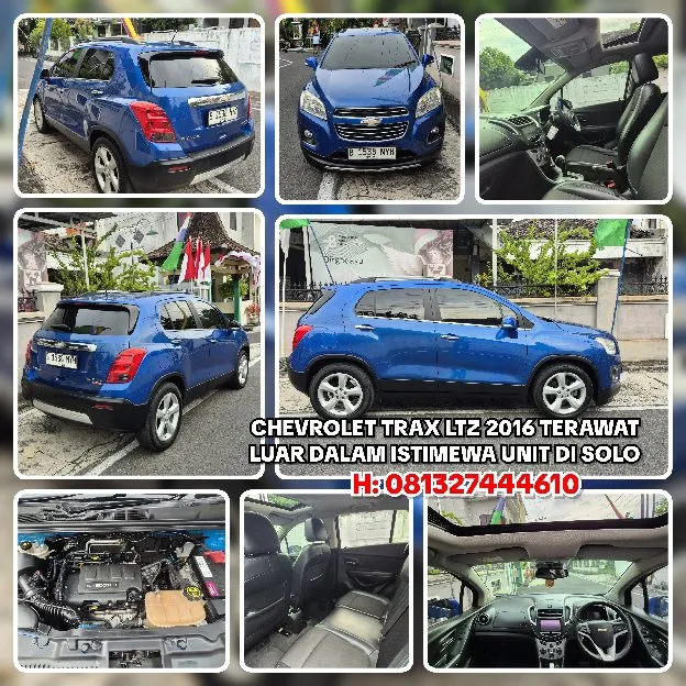 JUAL CEPAT CHEVROLET TRAX LTZ 2016 TERAWAT LUAR DALAM ISTIMEWA. UNIT DI SOLO.