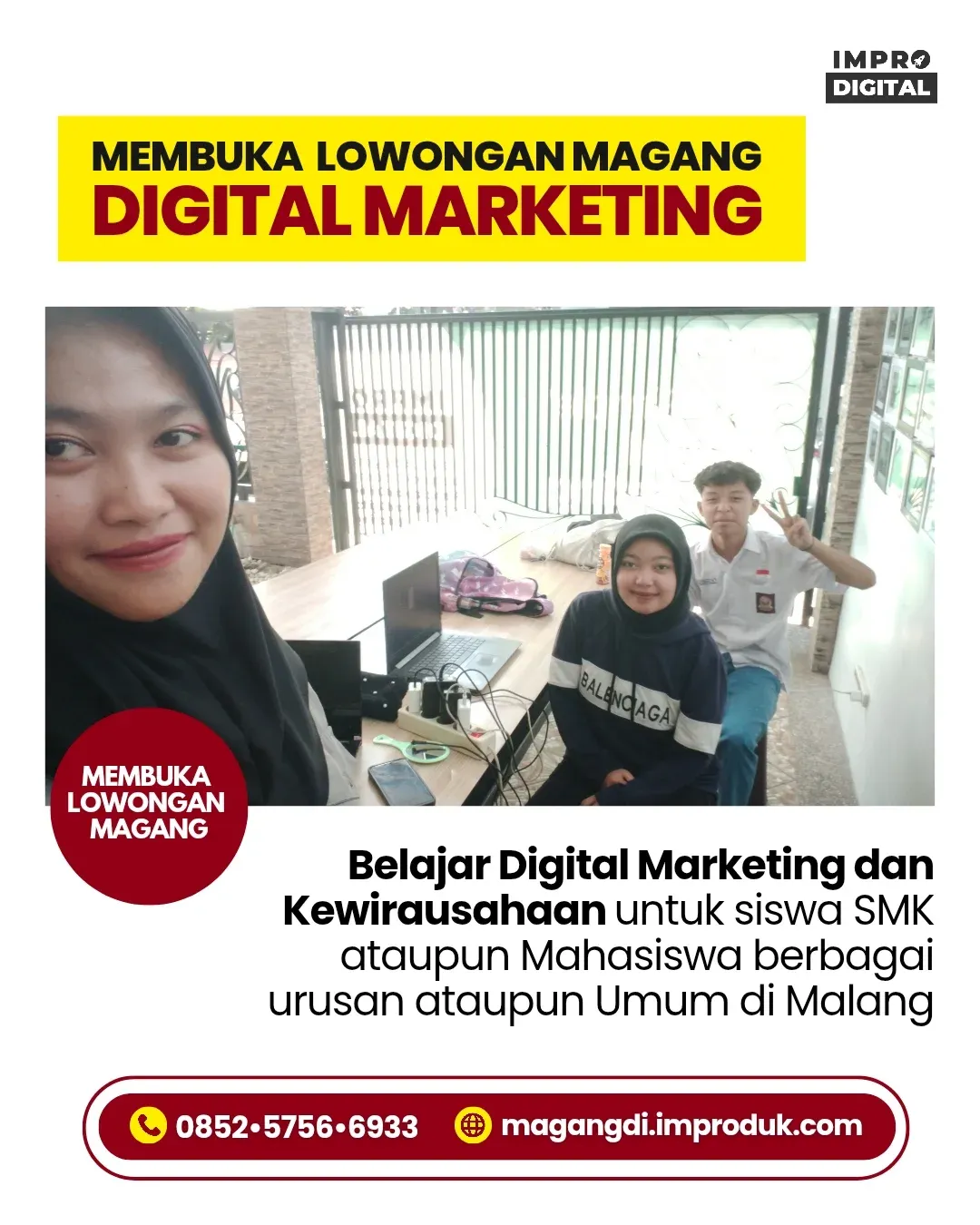 Tempat PKL Bisnis Digital di Karangploso