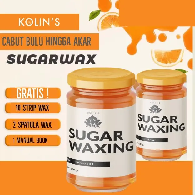 SUGAR WAX - WAXING - COLD WAX - PENCABUT BULU - KETIAK - WAX PERONTOK BULU KOLINS