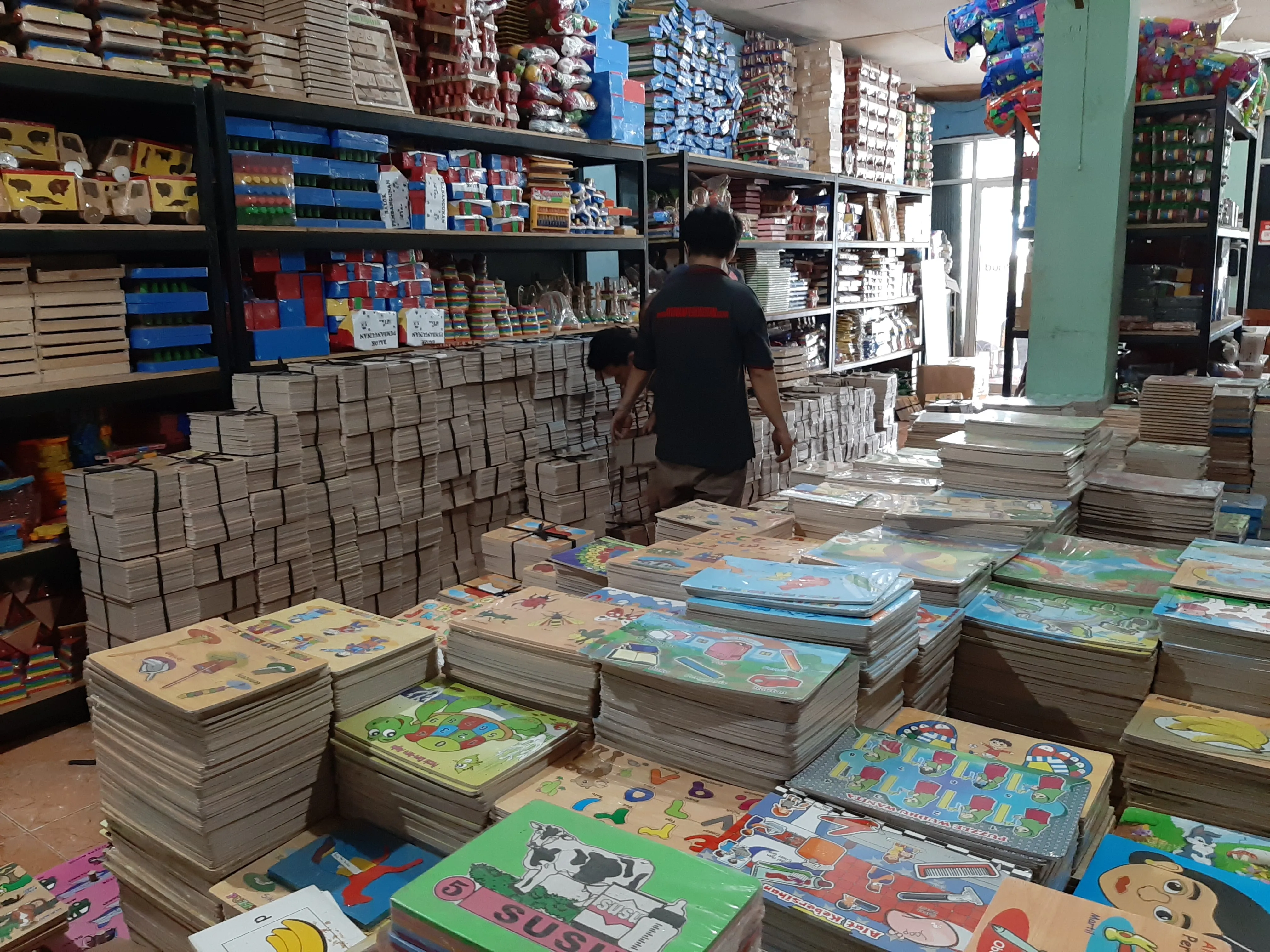 grosir mainan alat peraga edukasi anak tk paud dak metro