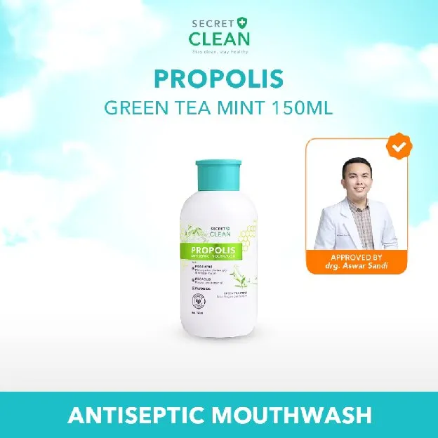 Secret Clean Paket Propolis Antiseptic Mouthwash