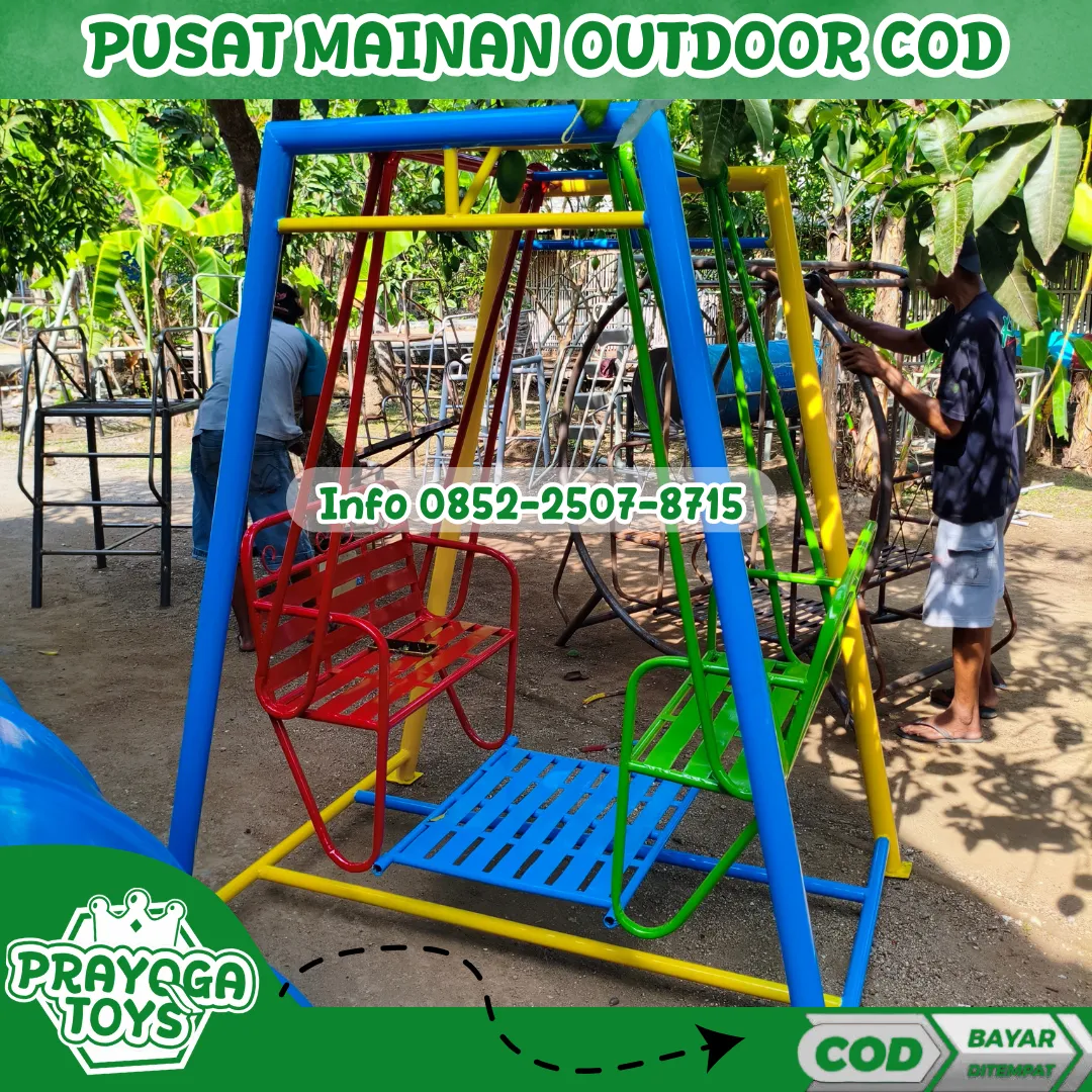 Rekomendasi Ayunan Besi modern Dan Perosotan anak Kec Bekasi Barat Bekasi