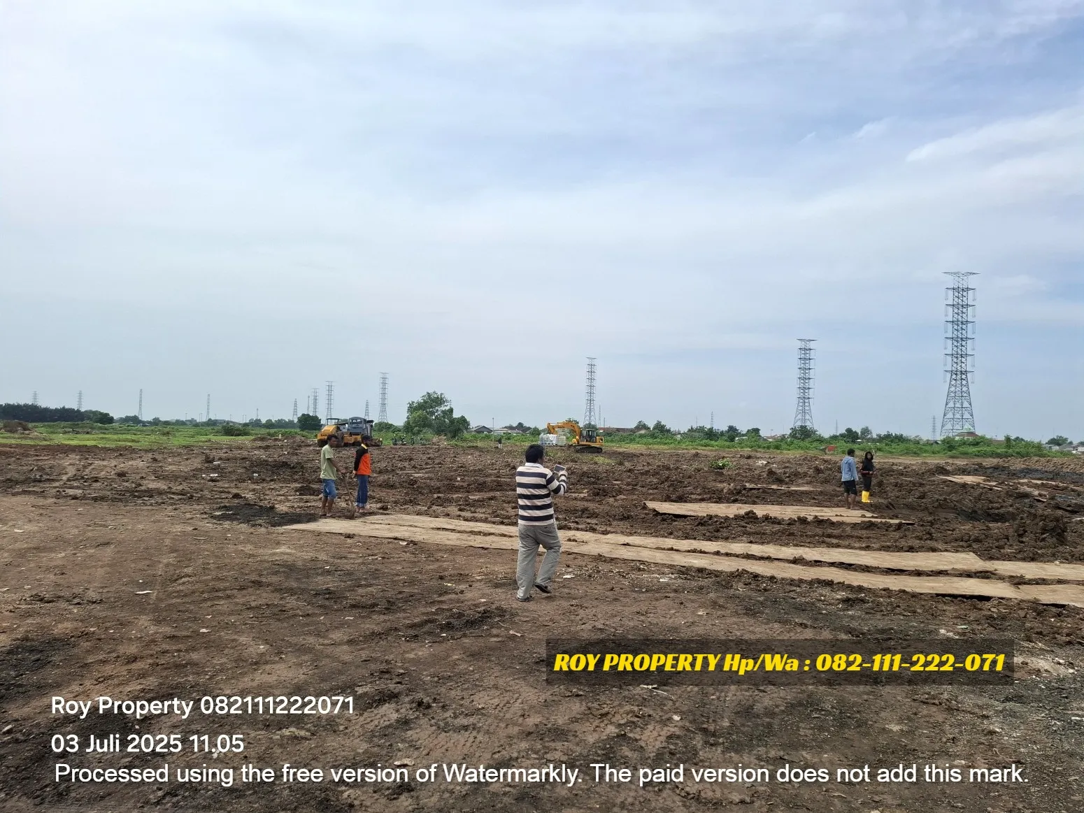 Dijual Tanah di Marunda 14 Ha Open Yard Cocok Buat Gudang dan Depo - SIAP BANGUN