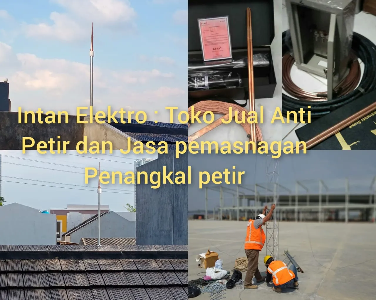 Arde Grounding Petir Jasa Pasang Penangkal Petir Pondok Aren