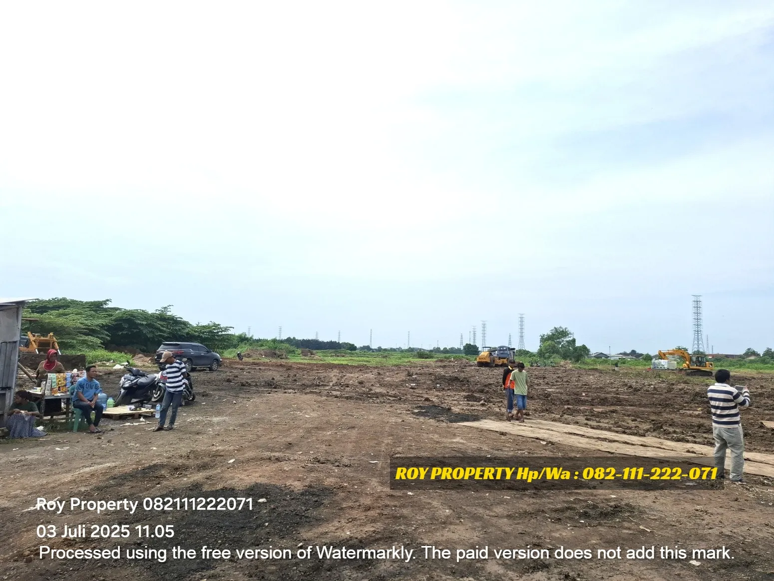 Dijual Tanah di Marunda 14 Ha Open Yard Cocok Buat Gudang dan Depo - SIAP BANGUN