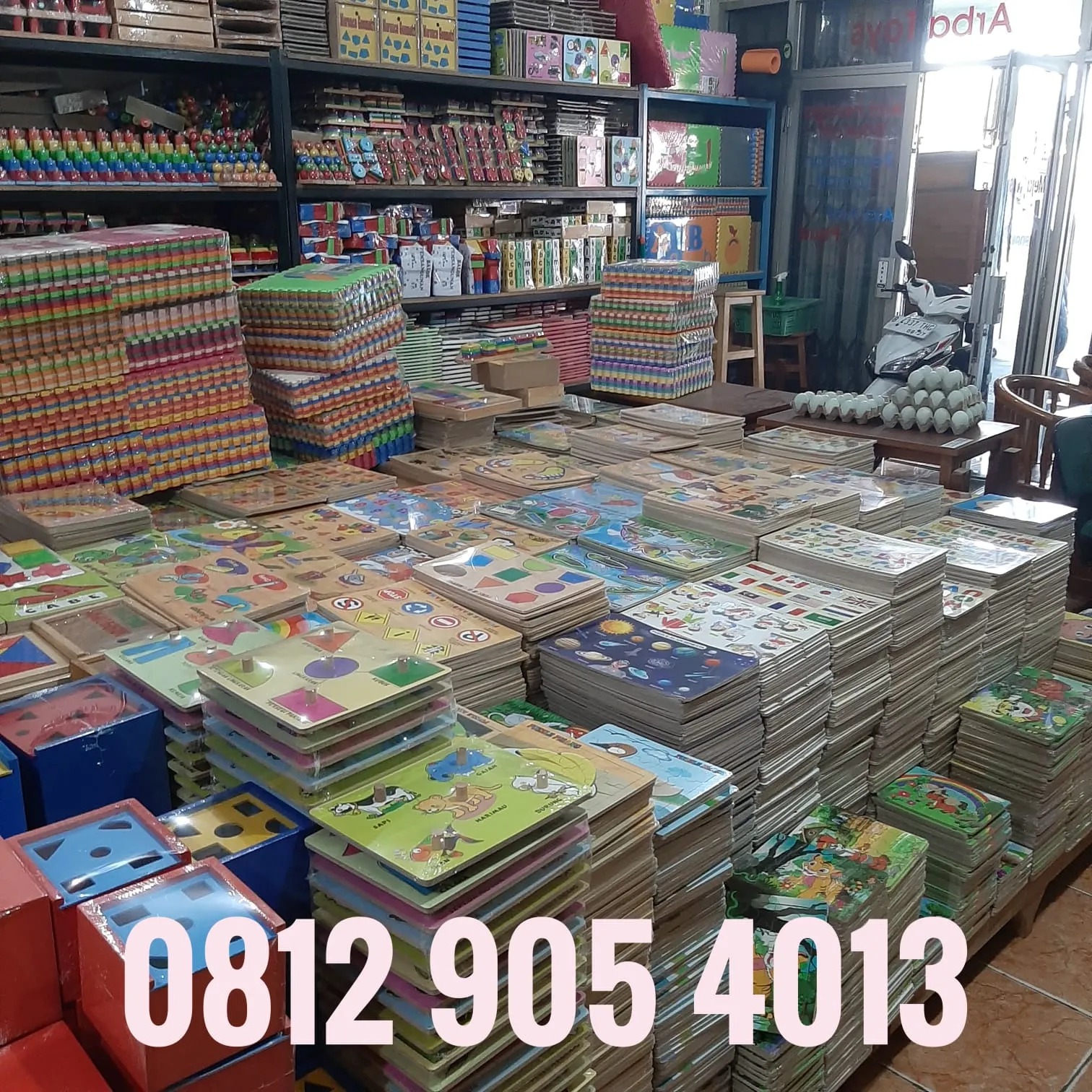 grosir mainan alat peraga edukasi anak tk paud dak lampung tengah