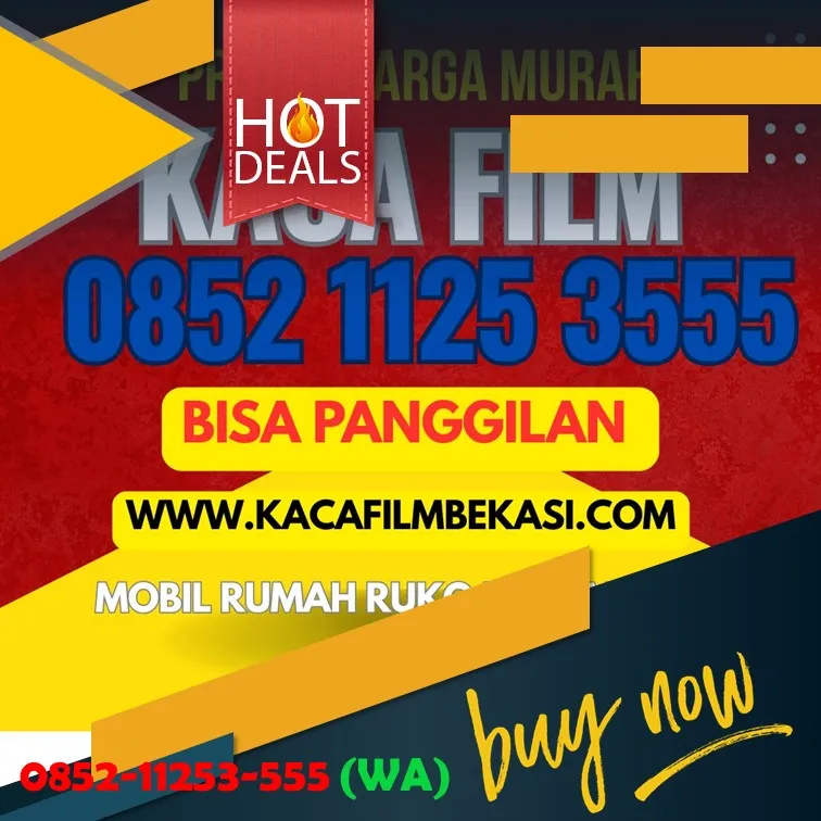 kaca film miracle bekasi Hitam Riben Termurah
