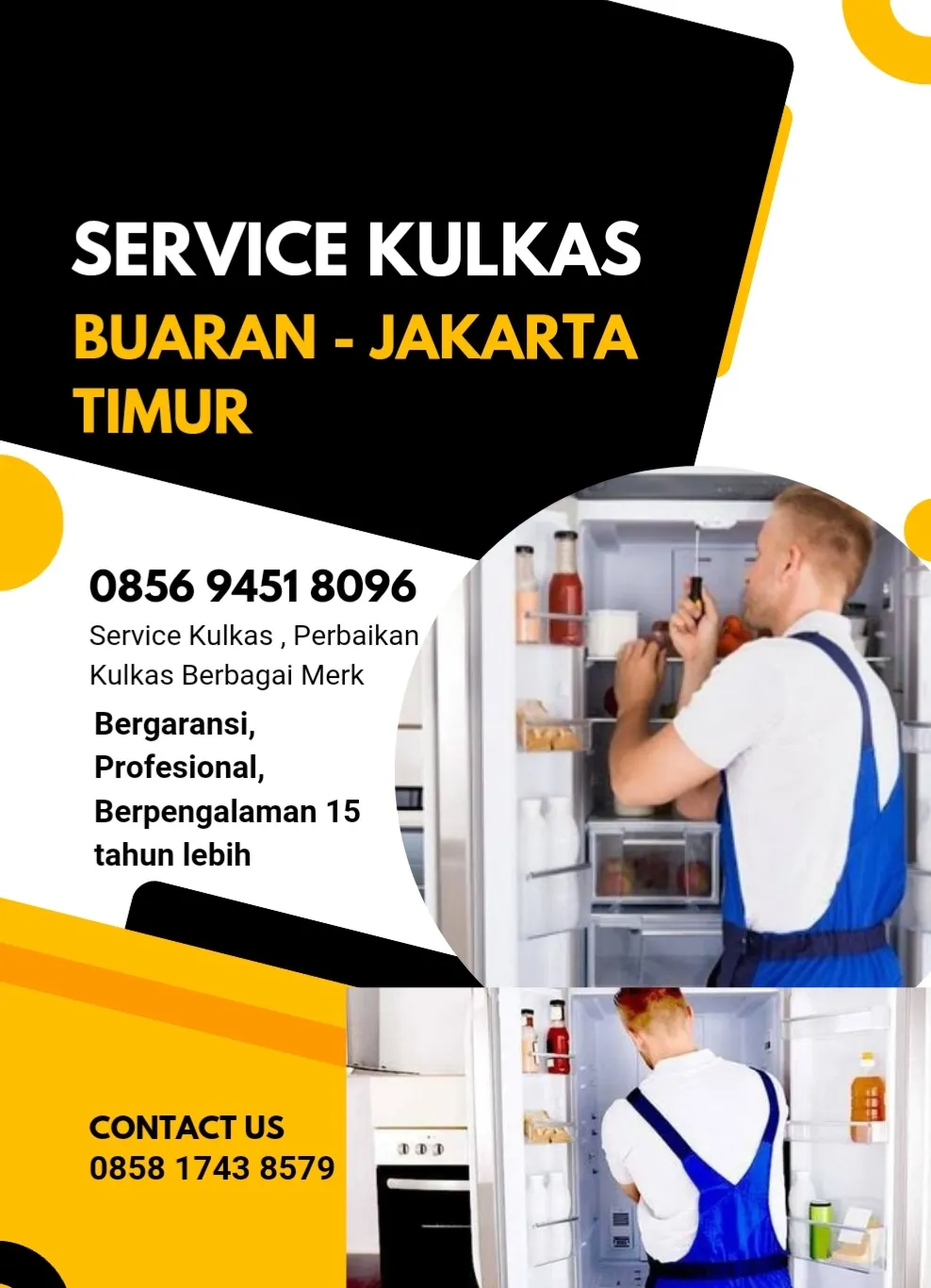 Service Kulkas Daerah Buaran Duren Sawit Jakarta Timur 0856 9451 8096