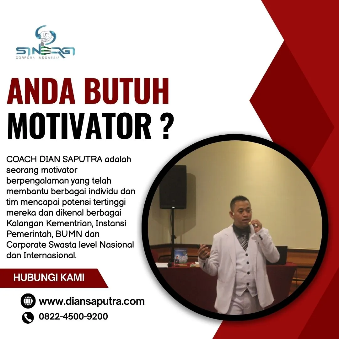 Motivator Terkenal Ambon, Terpercaya & Solutif, Dian Saputra