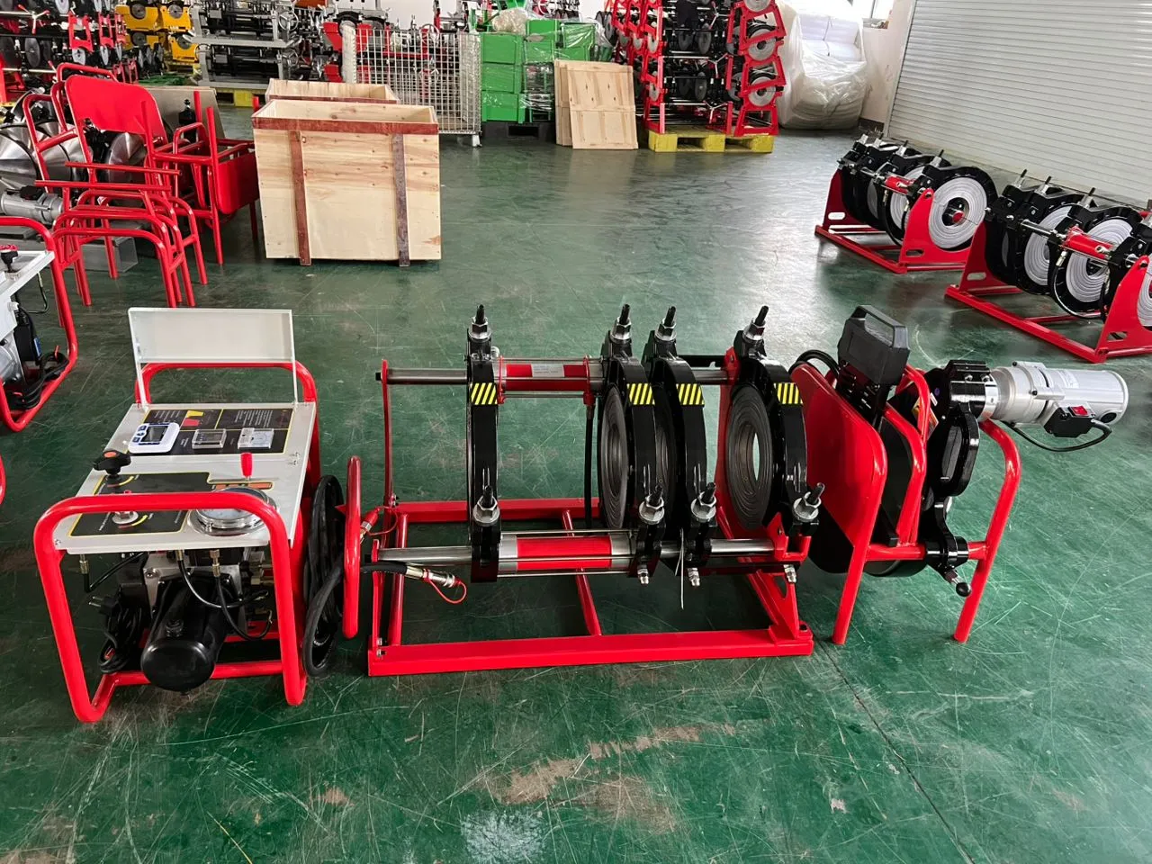 Distributor Mesin Las Pipa HDPE Type SHD 500 Hydraulic Ukuran Pipa 20 inch