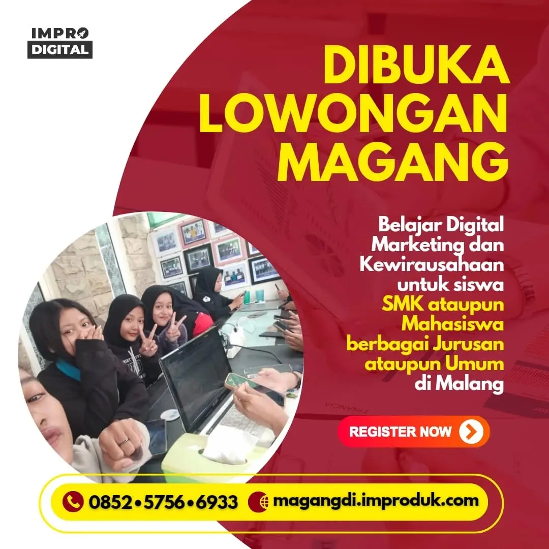 Tempat PKL Bisnis Digital di Lowokwaru