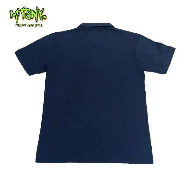 Kaos Polo Pria Screamous Hitam Polos Lengan Pendek Casual