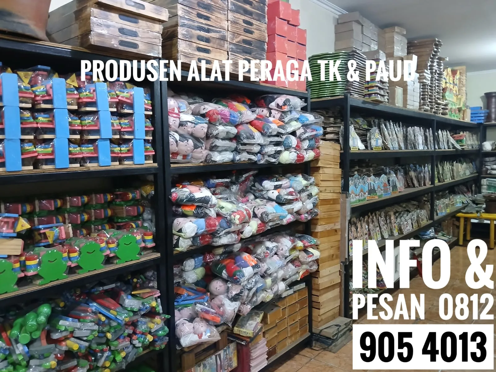 grosir mainan alat peraga edukasi anak tk paud dak tulang bawang barat