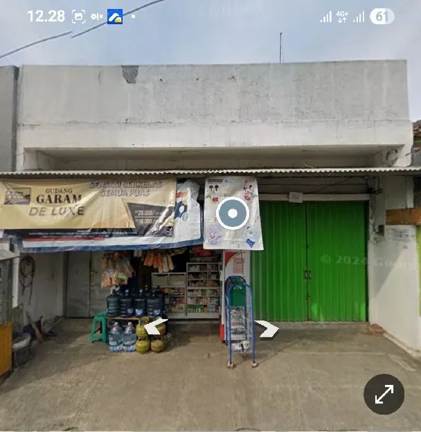 DIJUAL RUKO 2 lantai 2 TOKO KIOS 75m SHM PINGGIR JALAN RAYA TEPI ASPAL jalan lewat angkutan umum