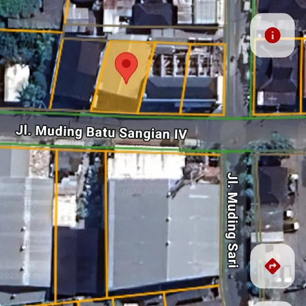 Dijual 2 are, Jl. Muding Batu Sangian Kerobokan Kaja Gatsu Barat Kuta Utara