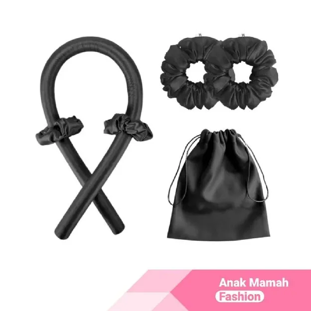 Heatless Curl Alat Pengkriting Rambut Tanpa Catok Hair Curler